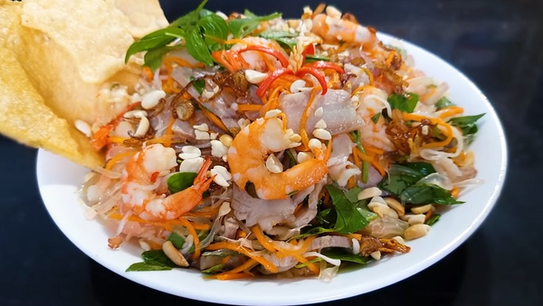 Gỏi bưởi Tân Triều